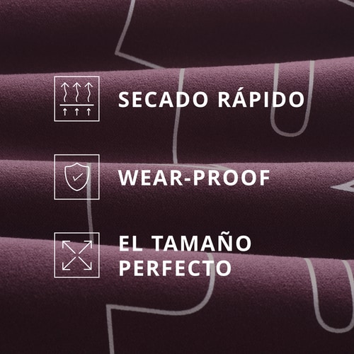 Workout Microfiber Towel - Bordeaux (4)