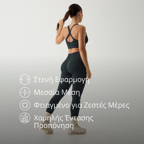 Athleisure Aero Κολάν Μέσης Ύψους  (2)