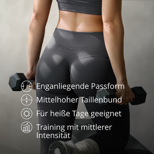 MuseFit Leggings mit mittelhohem Bund  (5)