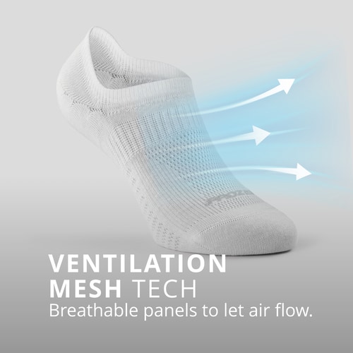 GymPro No-Show Socks  (4)