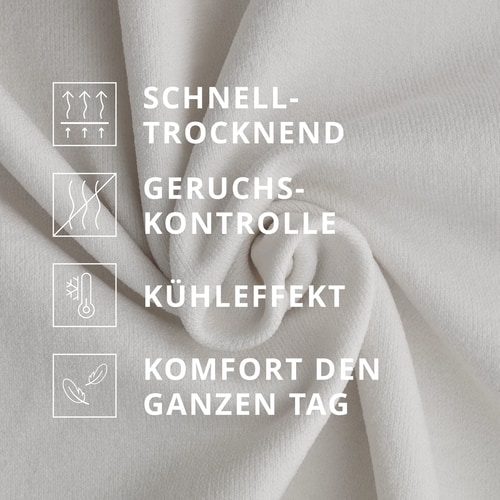 Athleisure RacerBack Tank Top - Elfenbeinweiß (3)