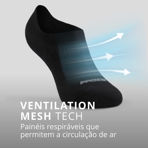 Meias GymPro No-Show - Pack de 3 (4)