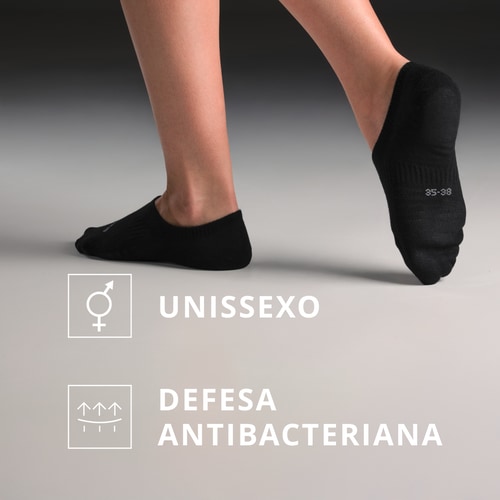 Meias GymPro No-Show - Pack de 3 (5)
