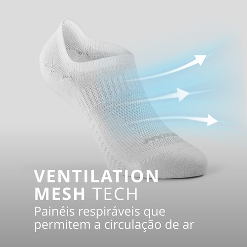Meias GymPro No-Show - Pack de 3 (4)