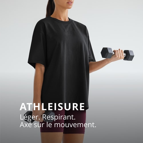 T-Shirt Oversized Athleisure Essential  (5)