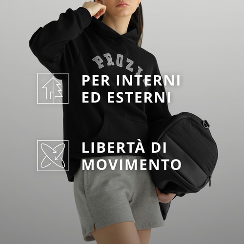 Felpa con Cappuccio Athleisure  (4)