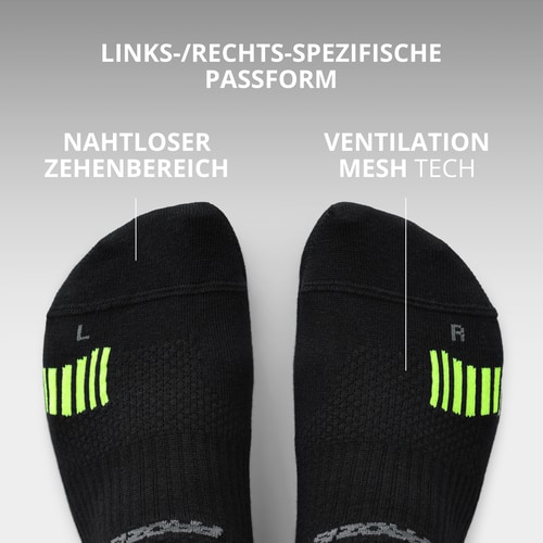Tech Trainer Low-Cut Socken  (5)