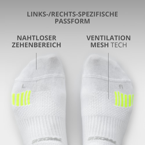 Tech Trainer Low-Cut Socken  (5)