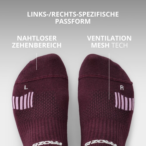 Tech Trainer Low-Cut Socken  (5)