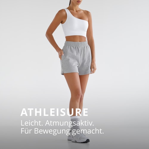 Athleisure Sport-BH mit asymmetrischem Träger  (2)