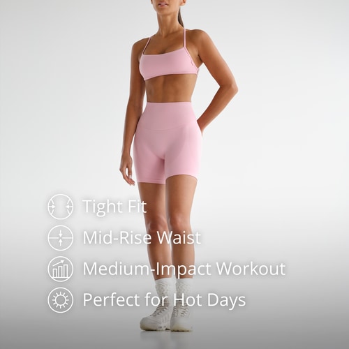 MuseFit Mid-Waist Shorts  (5)