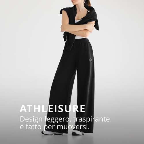 Pantaloni a Gamba Larga Athleisure  (2)