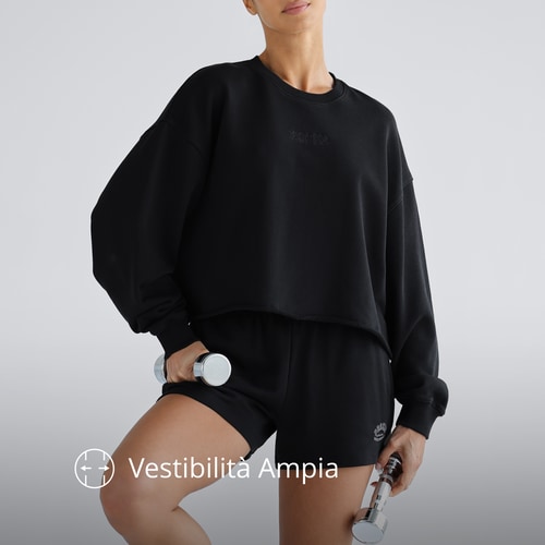 Felpa Crop Athleisure Essential  (3)