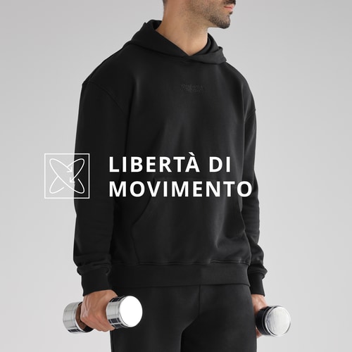 Felpa con Cappuccio Athleisure Essential  (5)
