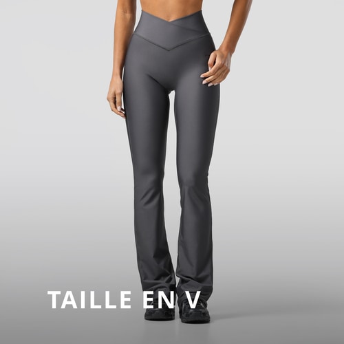 Essence High-Waist Flared Pants  (3)