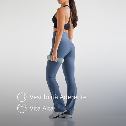 Essence High-Waist Flared Pants  (2)