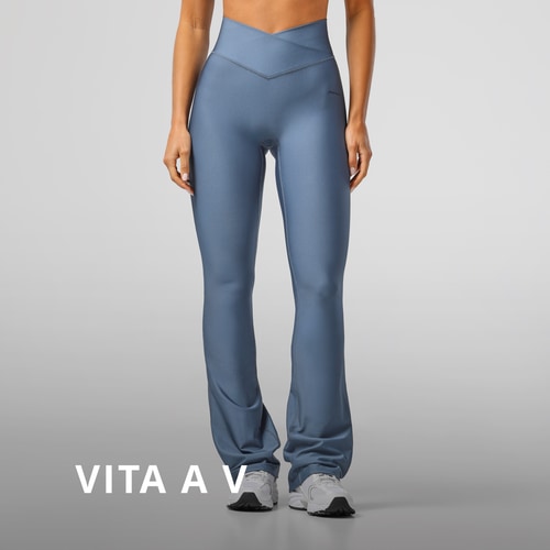 Essence High-Waist Flared Pants  (3)