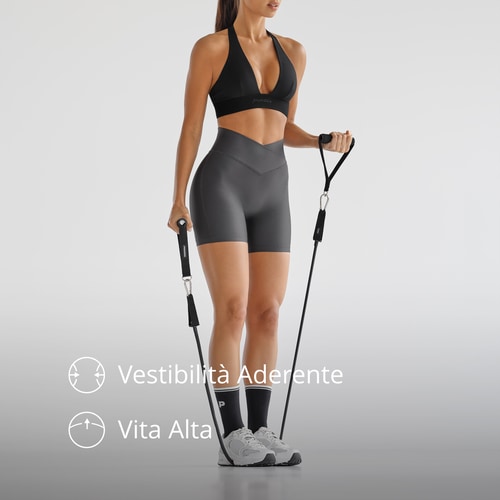 Pantaloncini a Vita Alta Essence  (2)