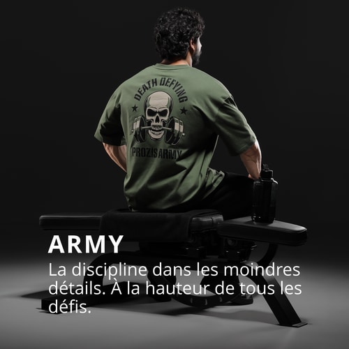T-Shirt Oversized Army Defying  (2)