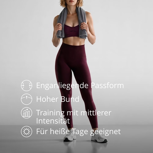 MuseFit Leggings mit hohem Bund  (5)