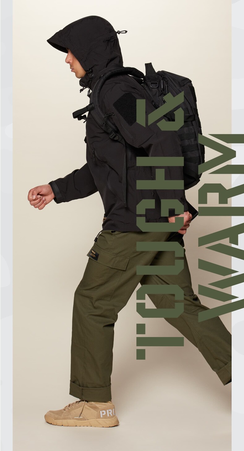 military shell jacket