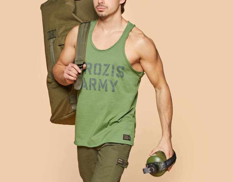 Camiseta mangas Stringer Army - Army - Gamas de Ropa | Prozis