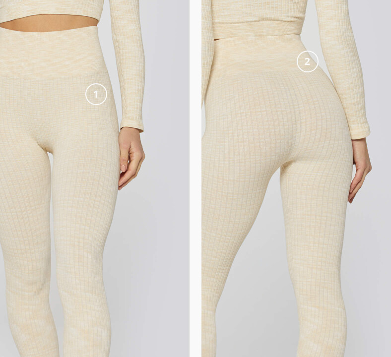 Leggings a vita alta X-Skin Meditation - Beige - Abbigliamento | Prozis