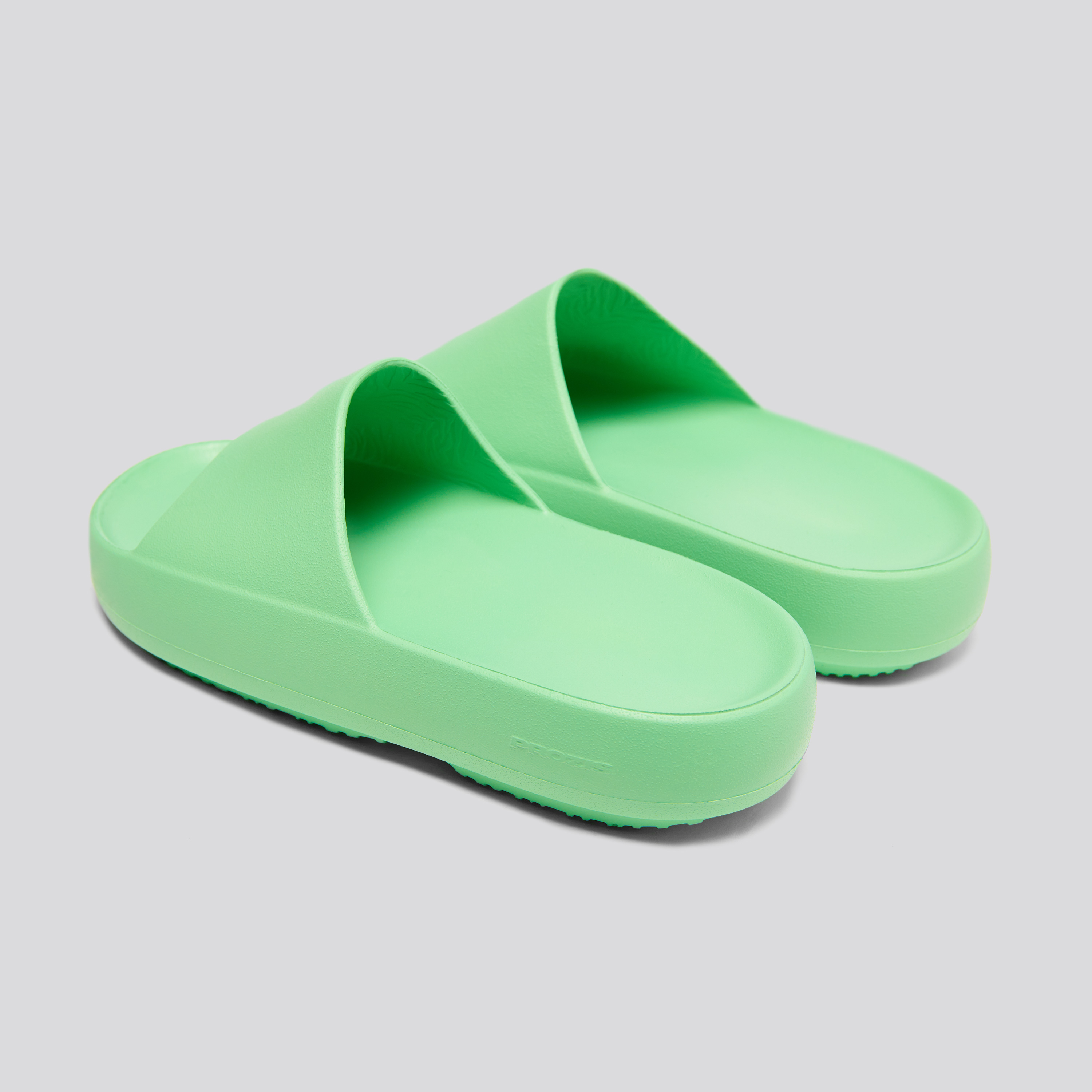 slides mint green