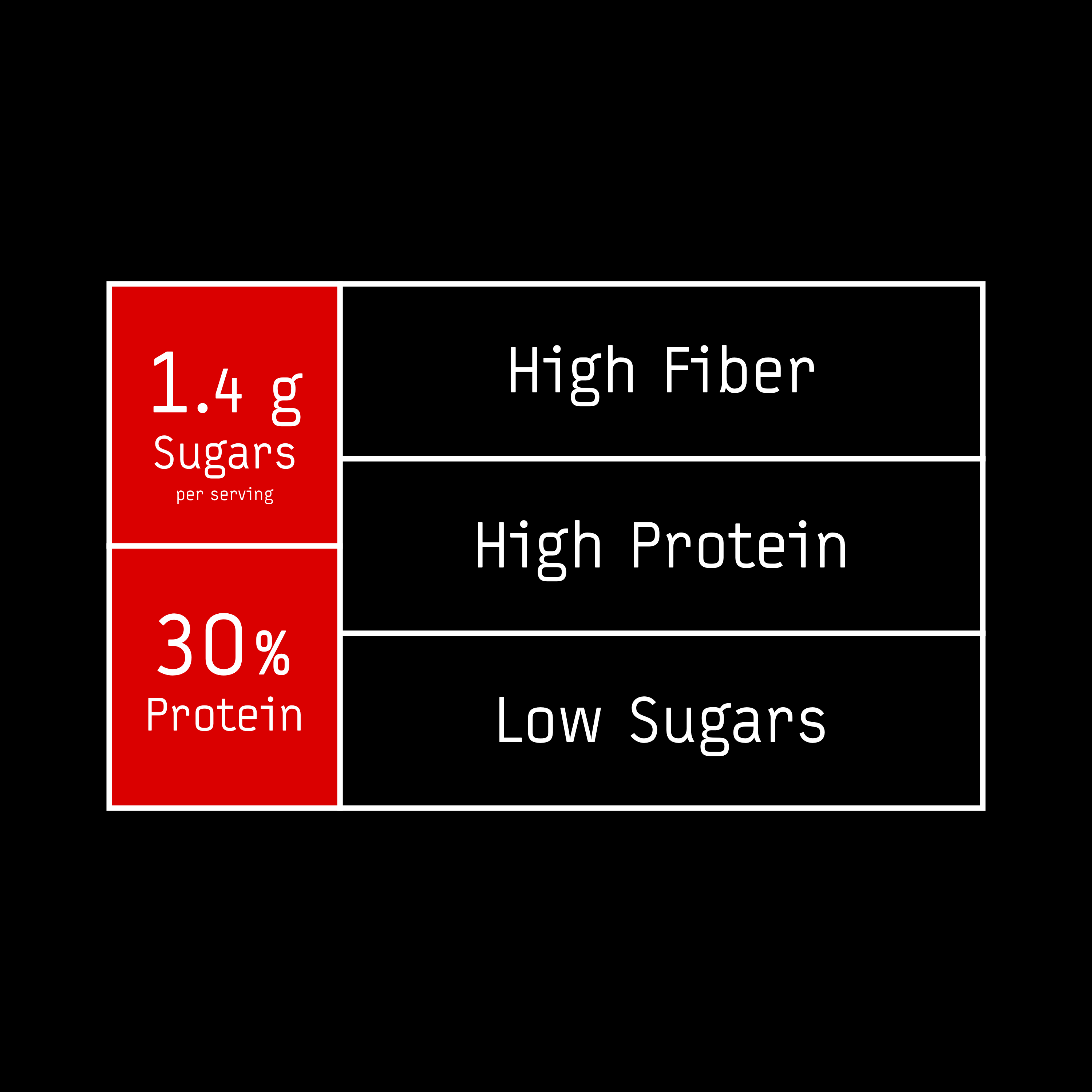 Zero Bar 40 g - Low Sugars
