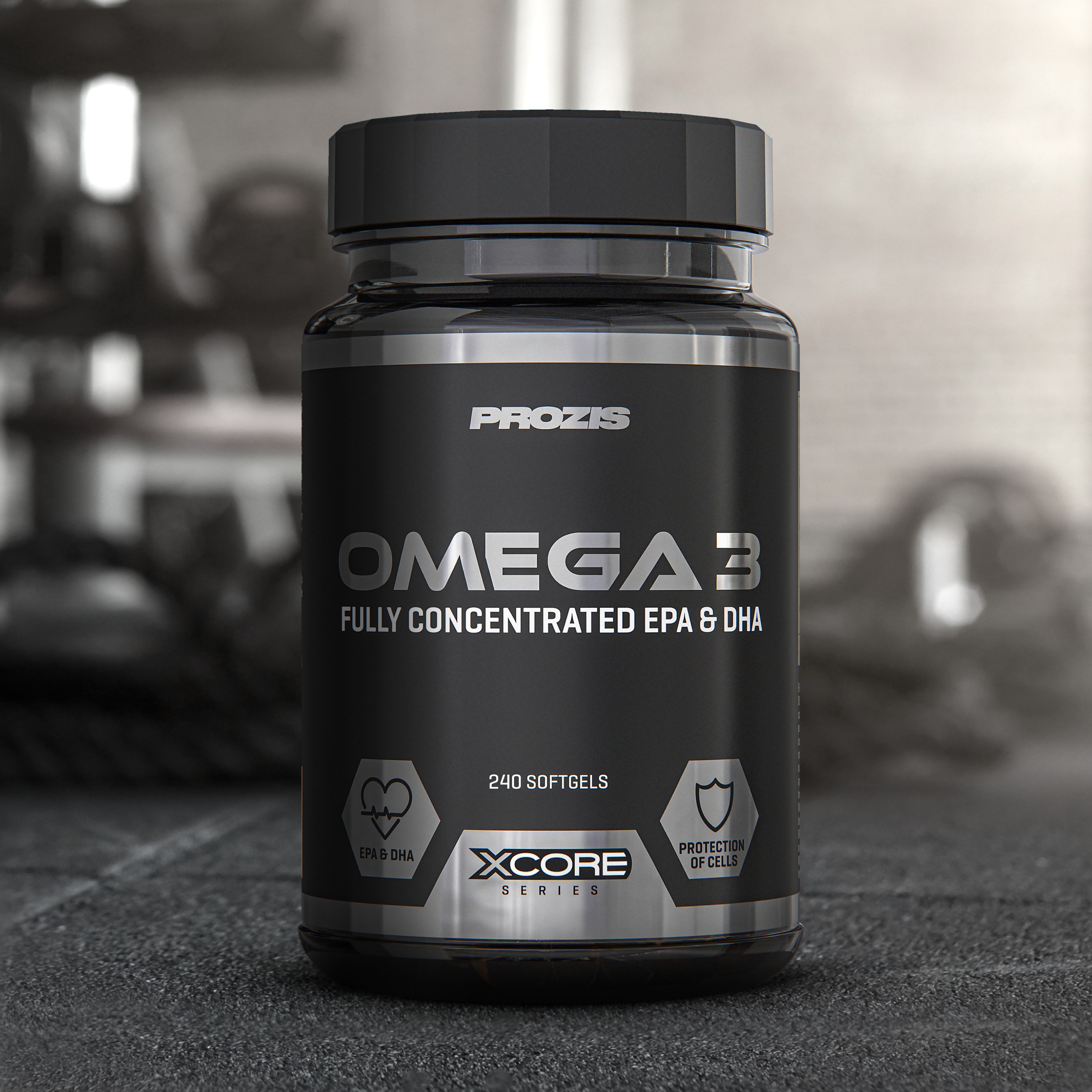 Omega 3 - 1000 - 240 softgels - Santé de l'Athlète | Prozis