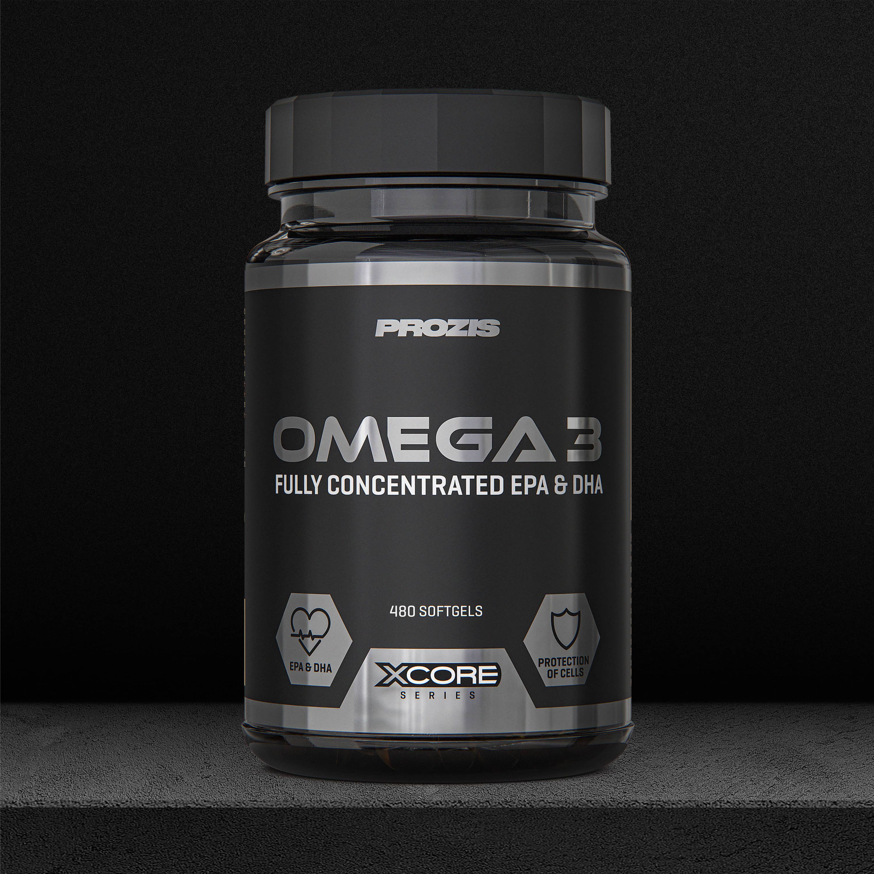 Omega 3 - 1000 - 480 softgels - Salute dell'Atleta | Prozis