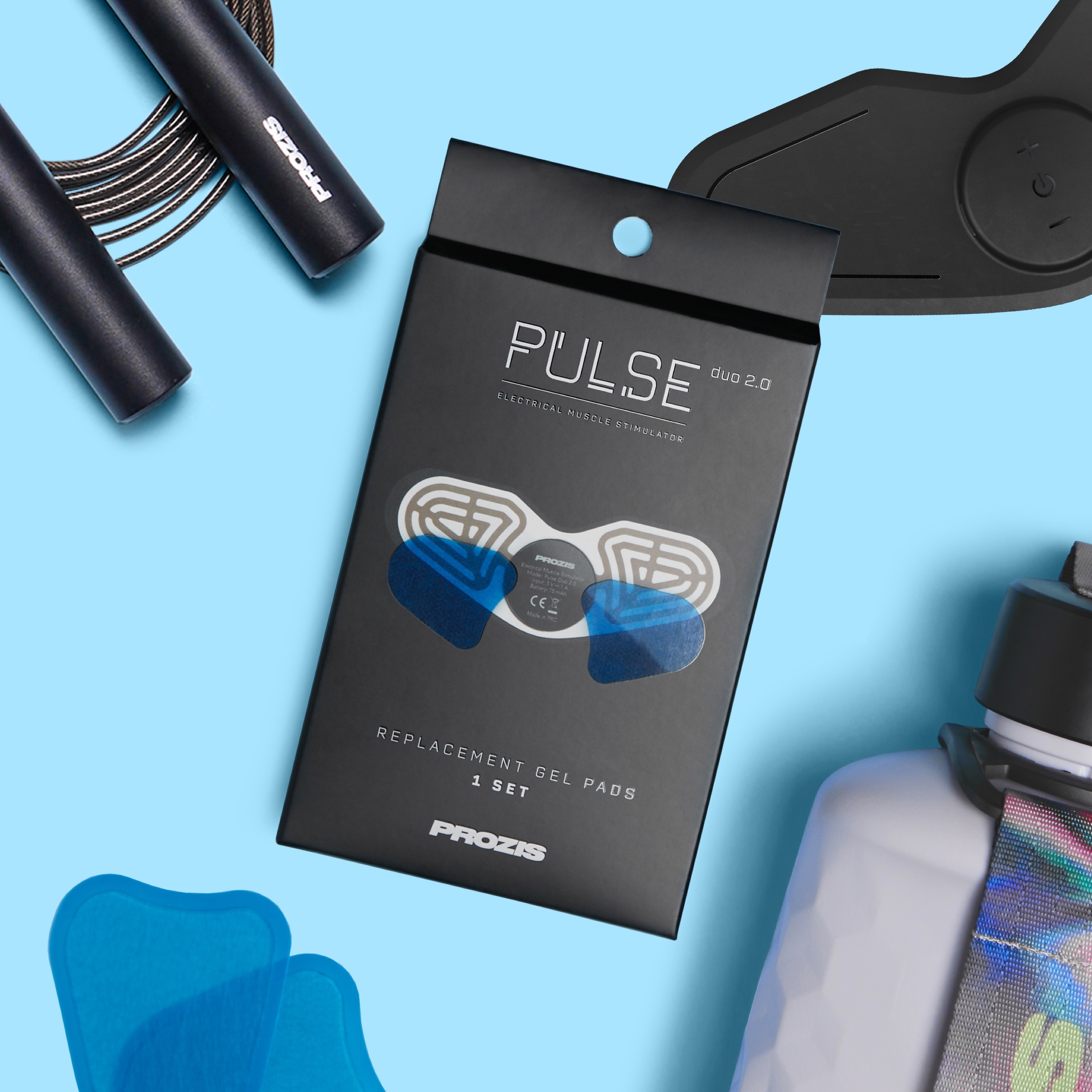 Adhesive gel pads for electrical muscle stimulators Clearance