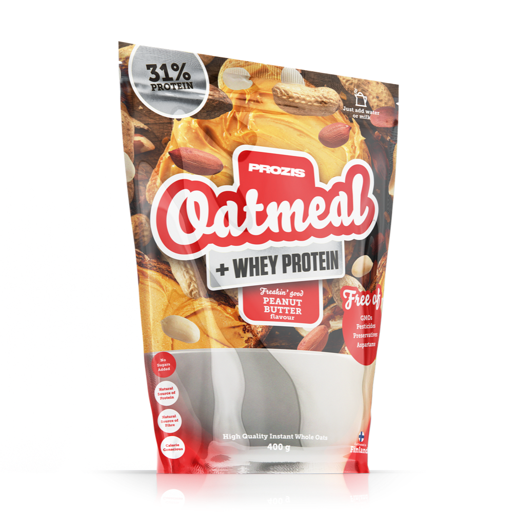 Oatmeal + Whey 400 g Oats, Bread & Breakfast Prozis