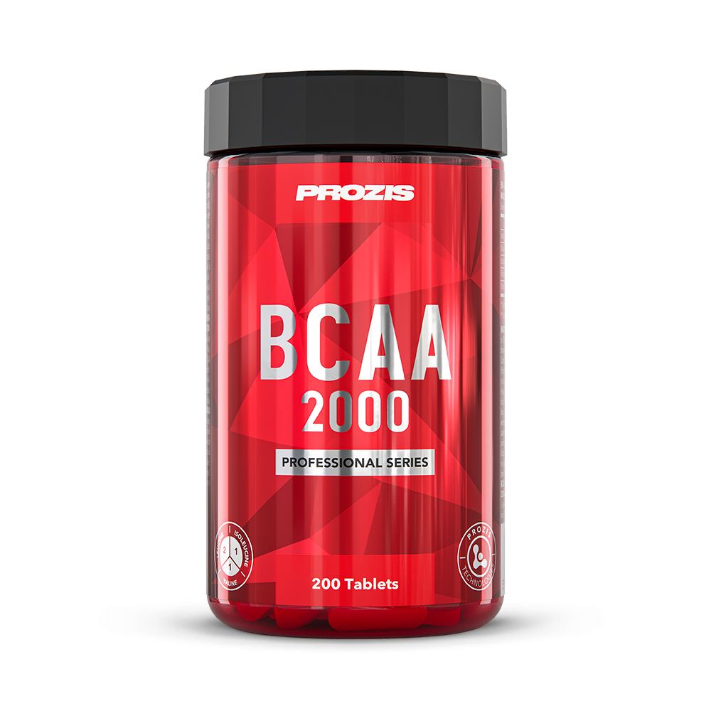 BCAA Professional 2000 mg 200 tabs BCAAs & Amino Acids Prozis
