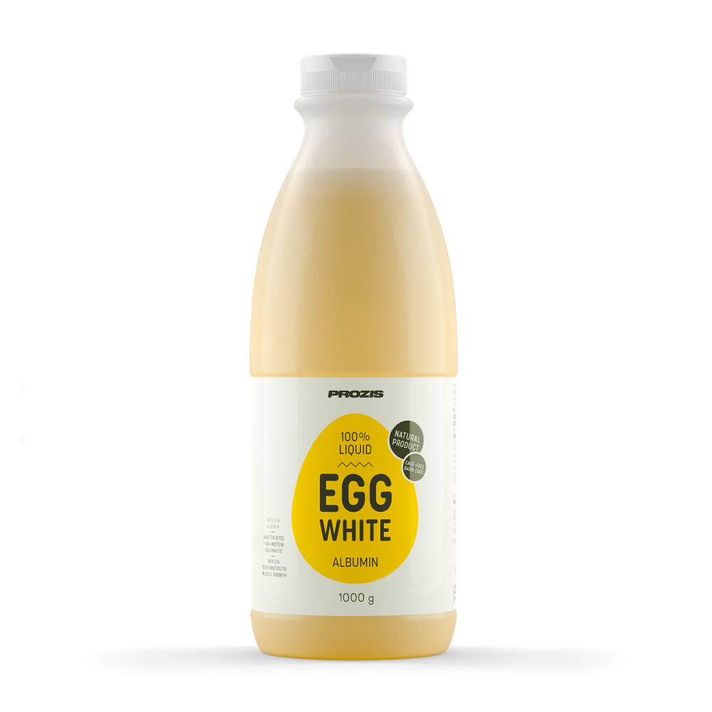 100 Liquid Egg White Albumin 1000 g Protein Prozis