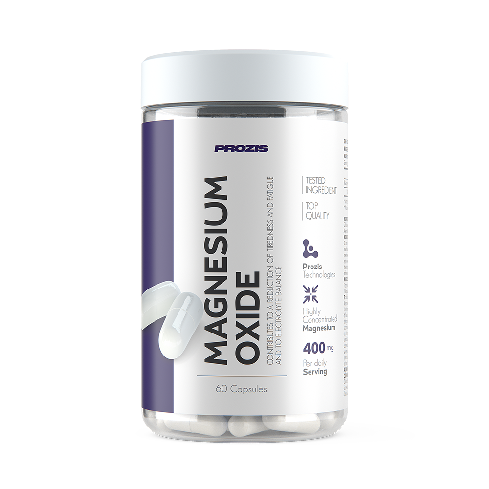 Magnesium Oxide 60 caps Vitamins & Minerals Prozis