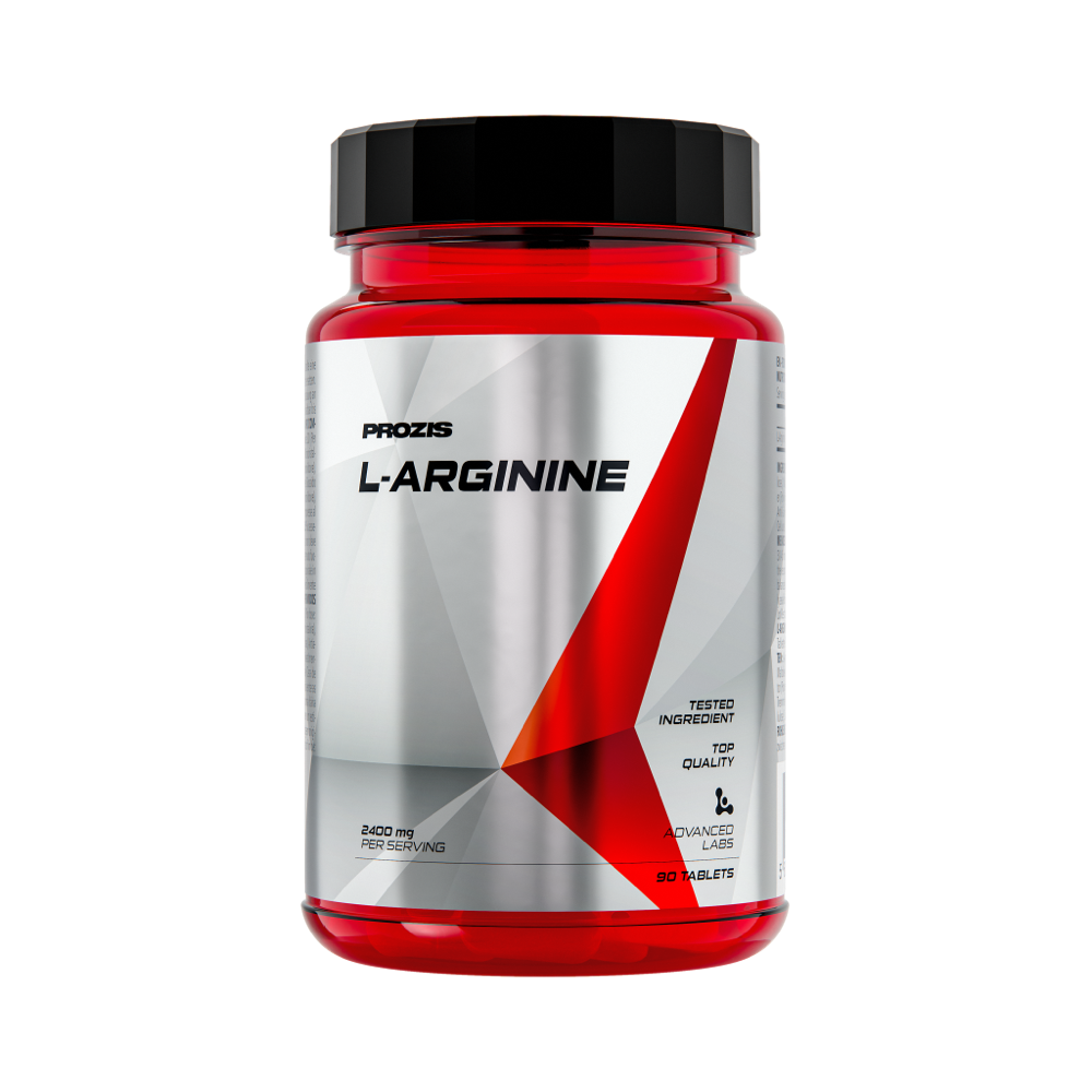 L-arginin 2 400 mg 90 tabletter - BCAA & Aminosyror | Prozis