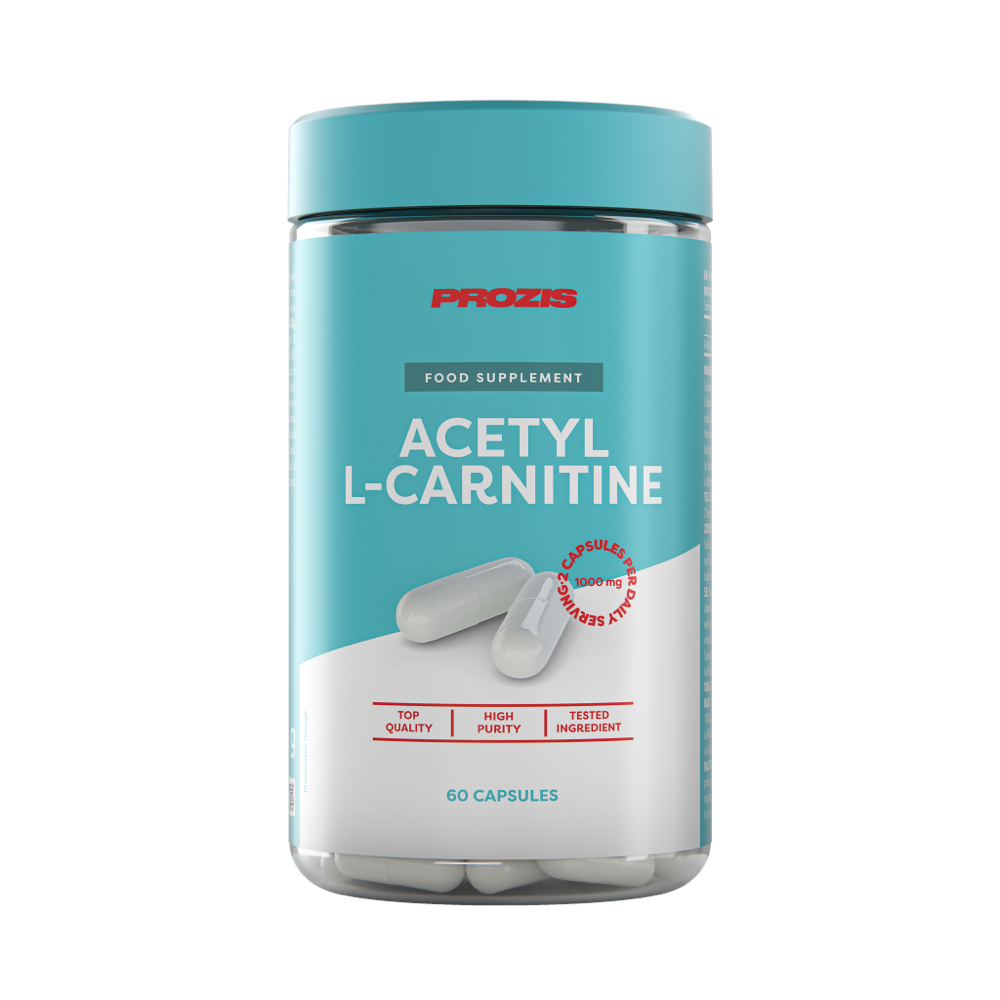 AcetylLcarnitine 500 mg 60 capsules Afvallen Prozis