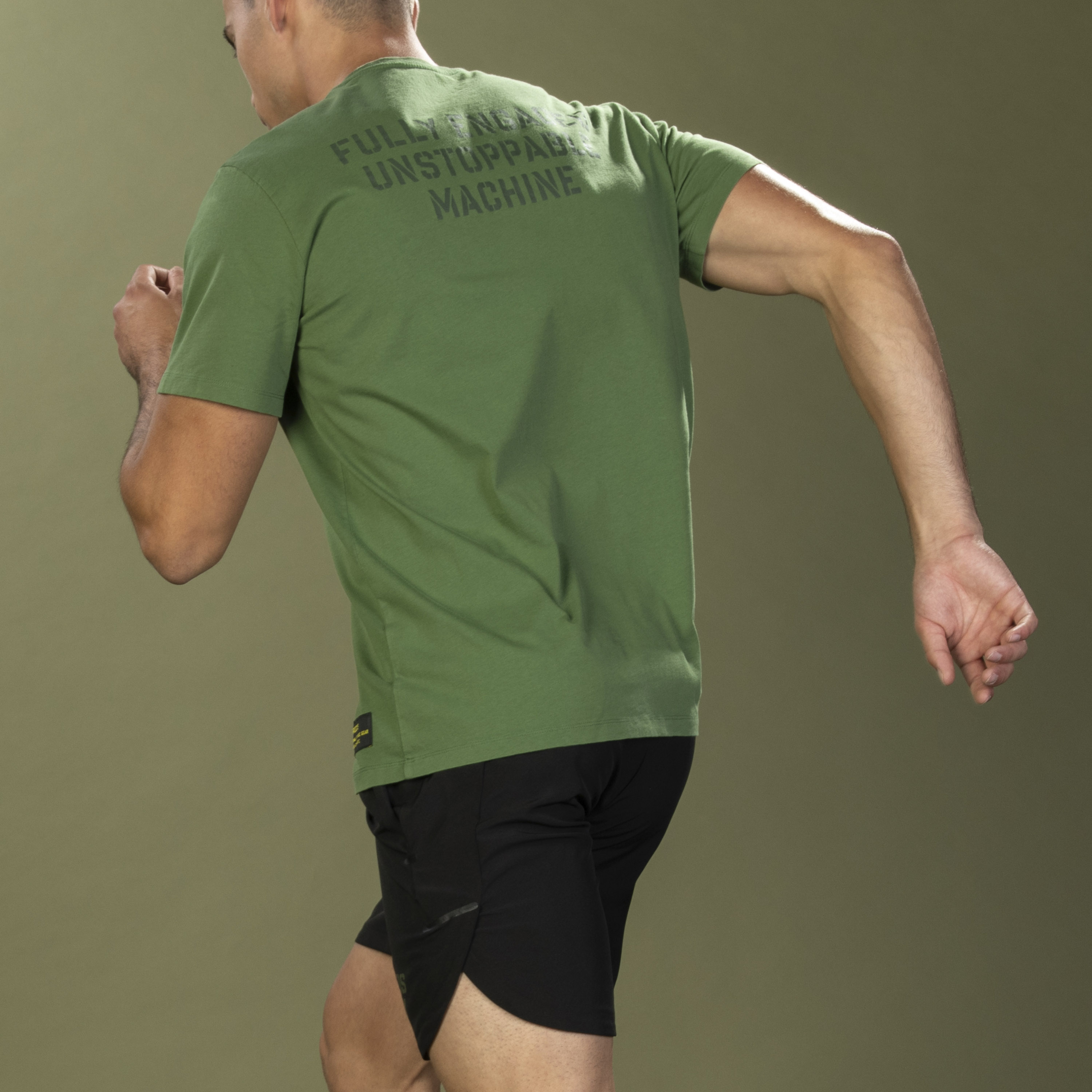 army t shirt running