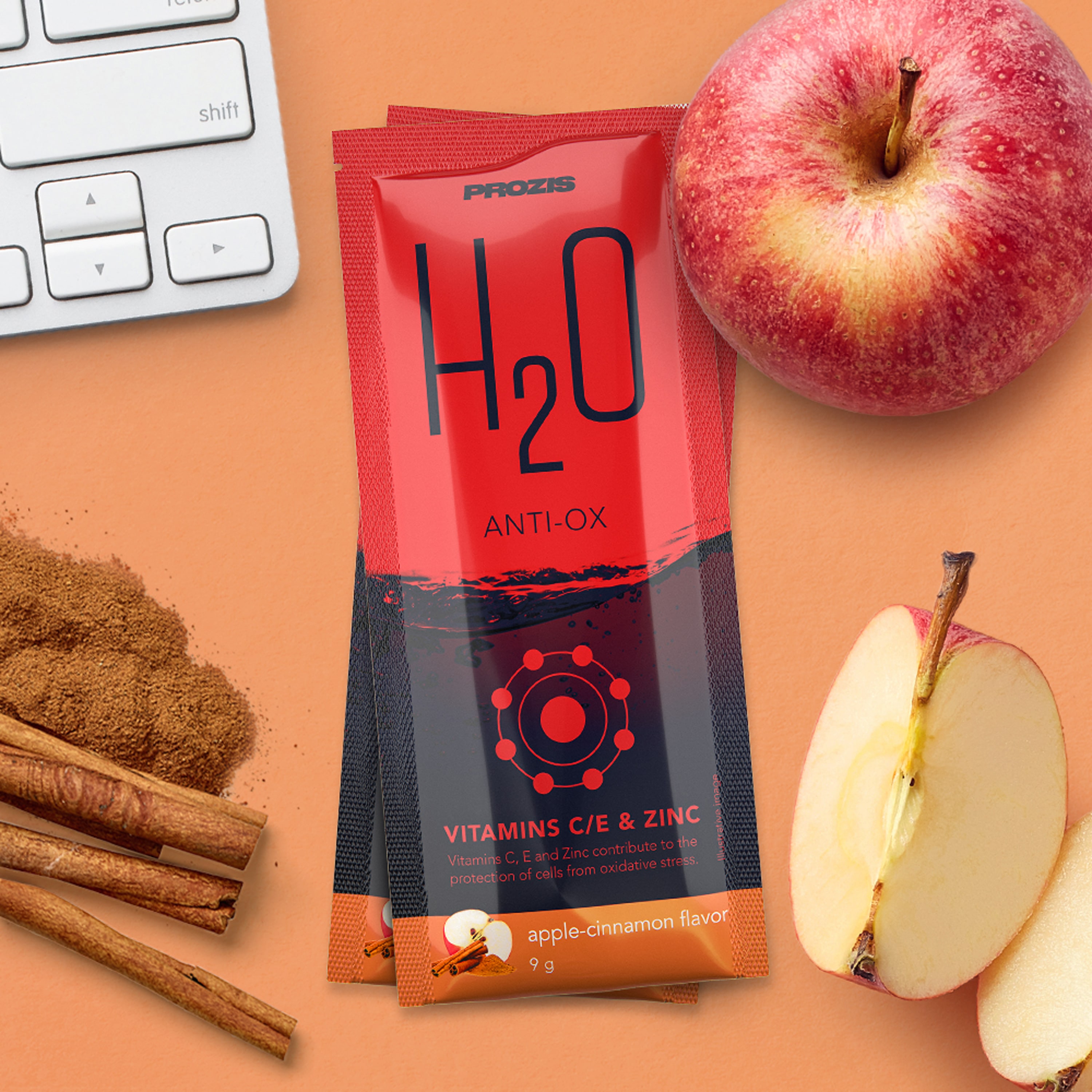 2 X H2o Anti Ox 9 G Breakfast Between Meals Prozis