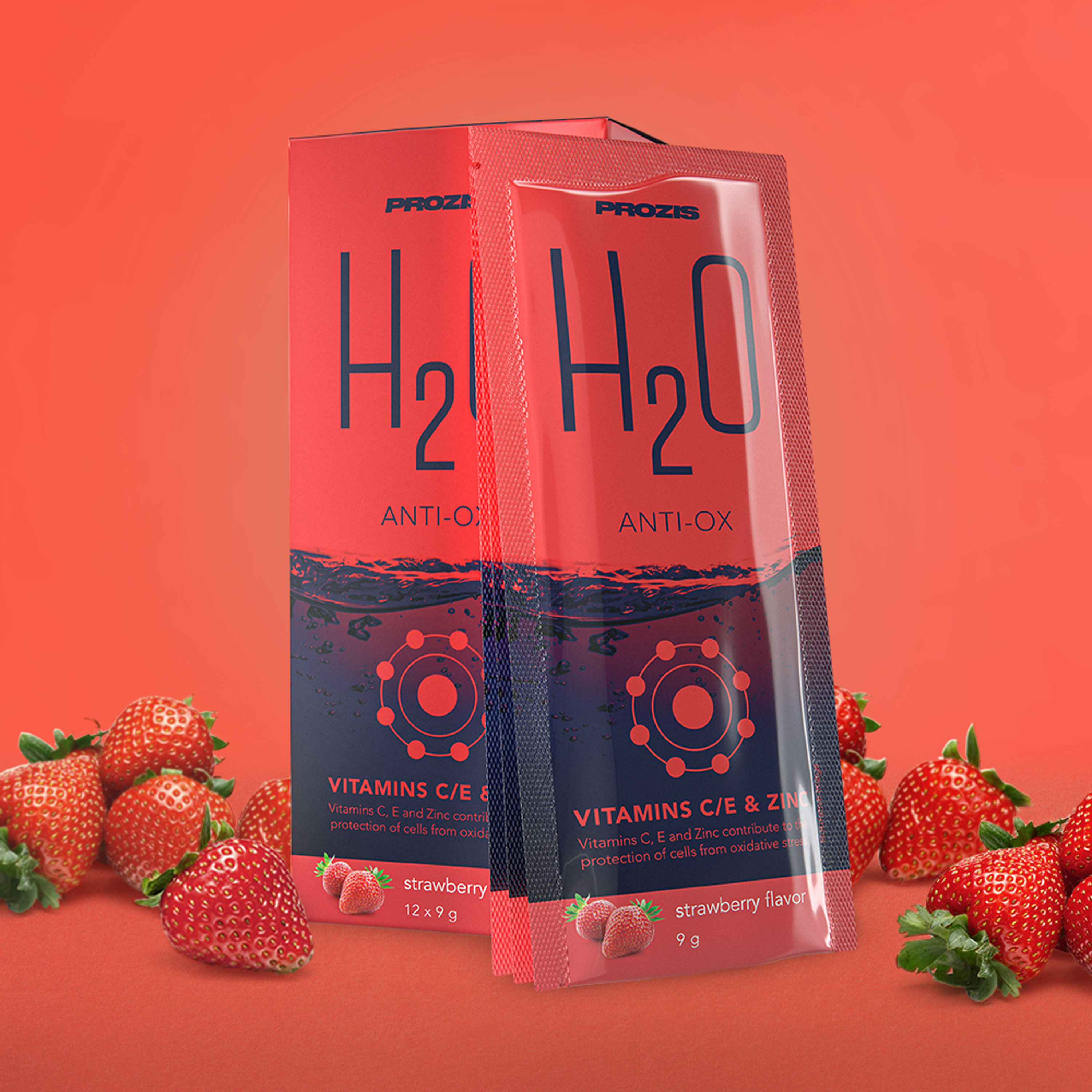 12 X H2o Anti Ox 9 G Health Prozis