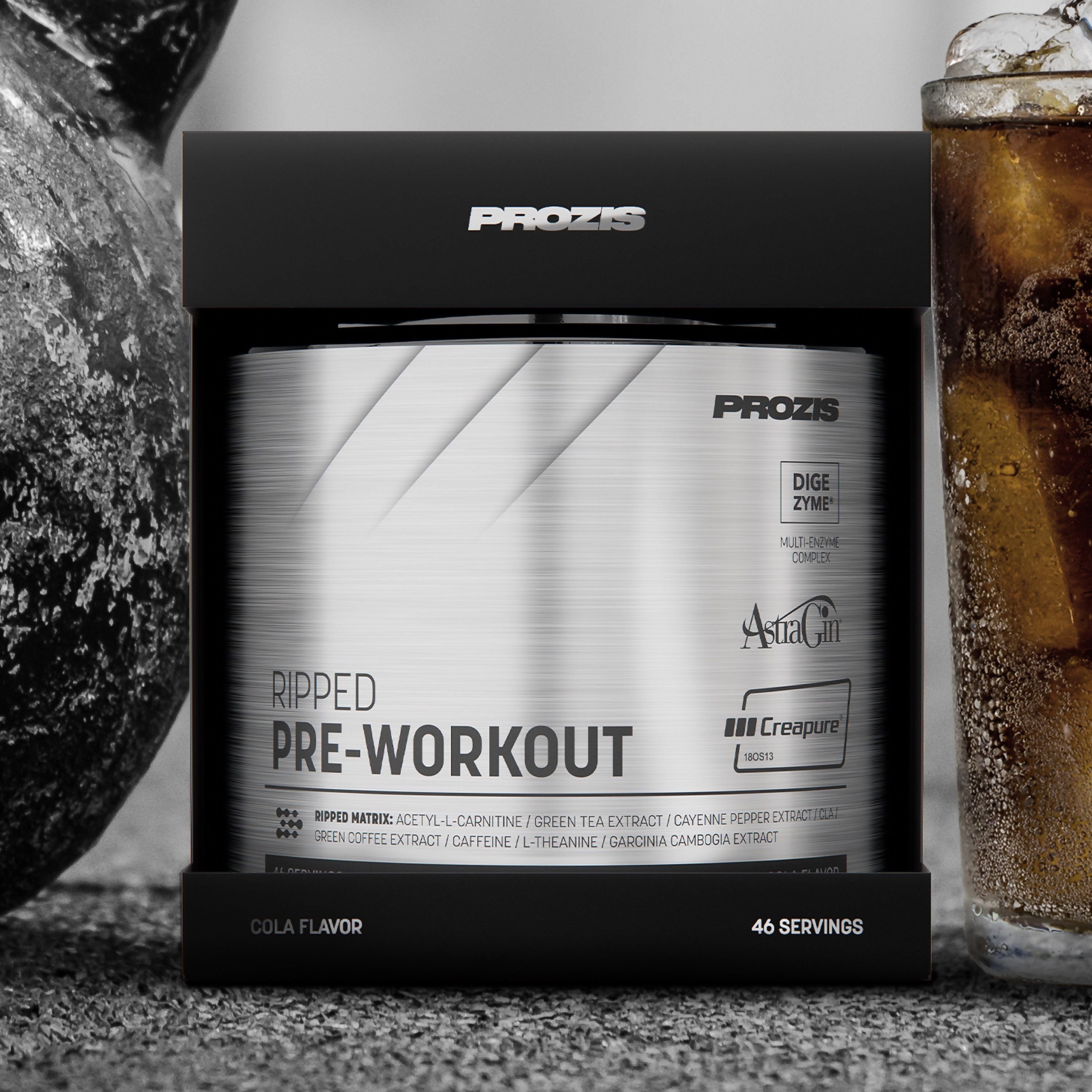 RIPPED Pre-Workout 46 servings - Build Muscle | Prozis RIPPED Pre-Workout 46 servings - Build Muscle | Prozis