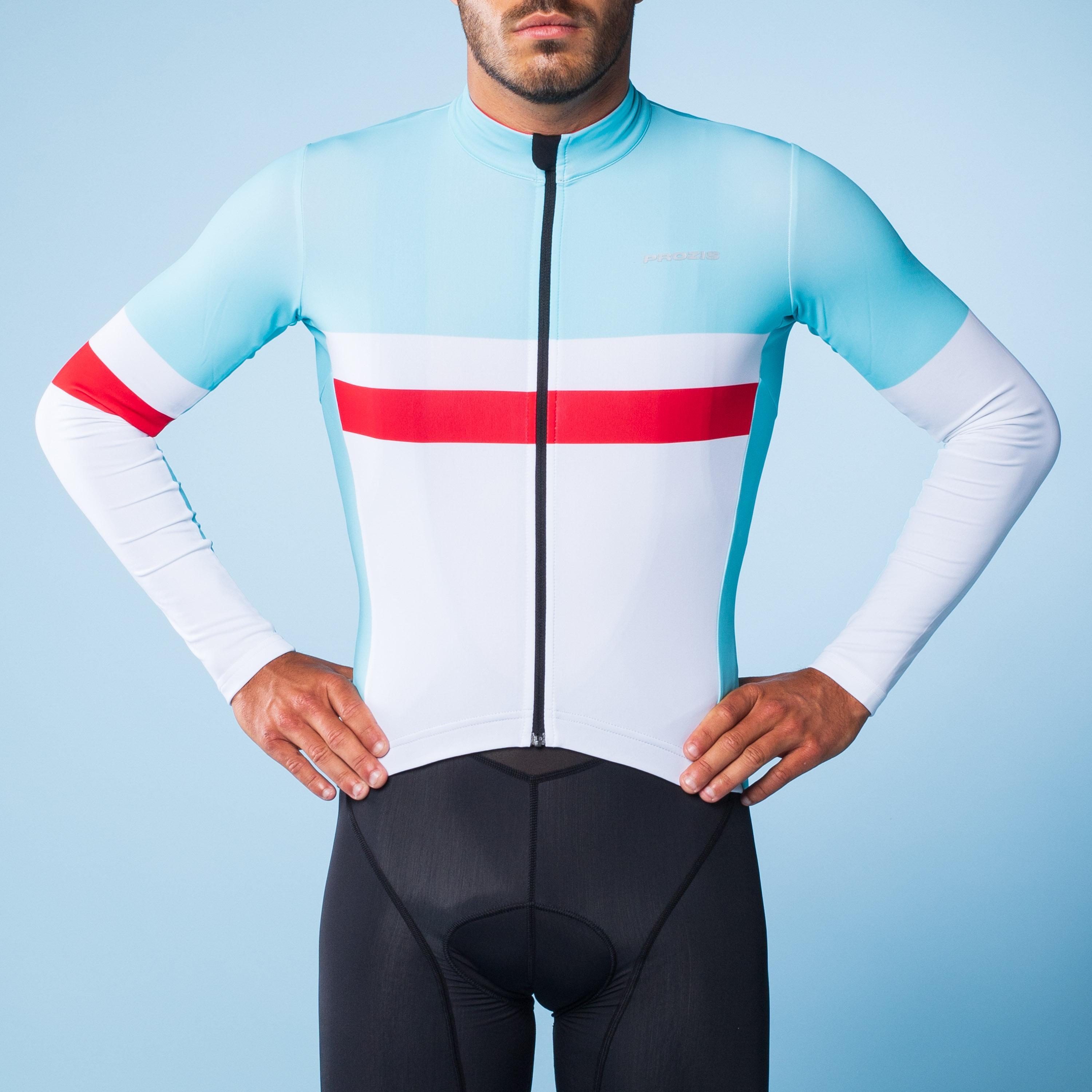 blue jersey cycling