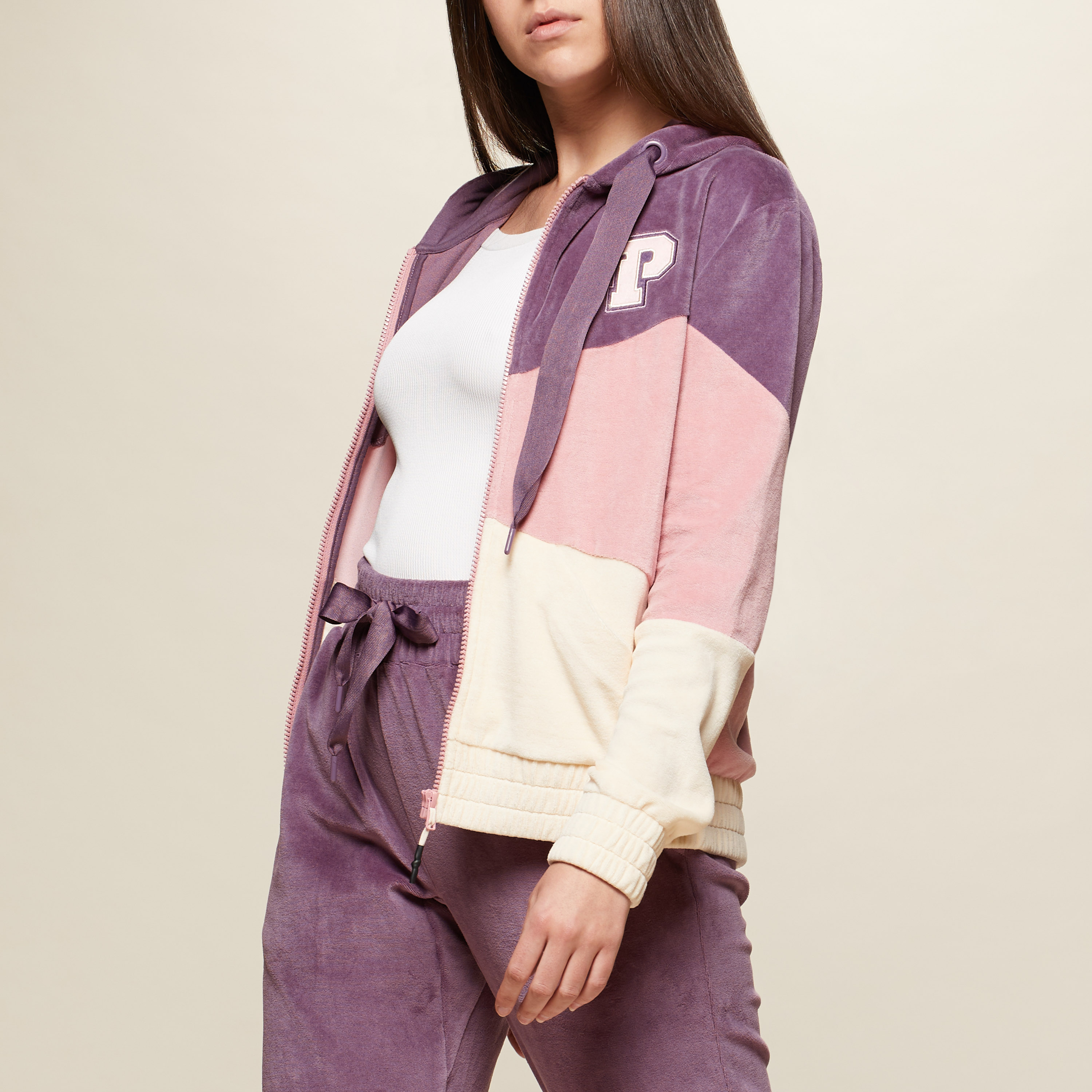 hoodie mauve