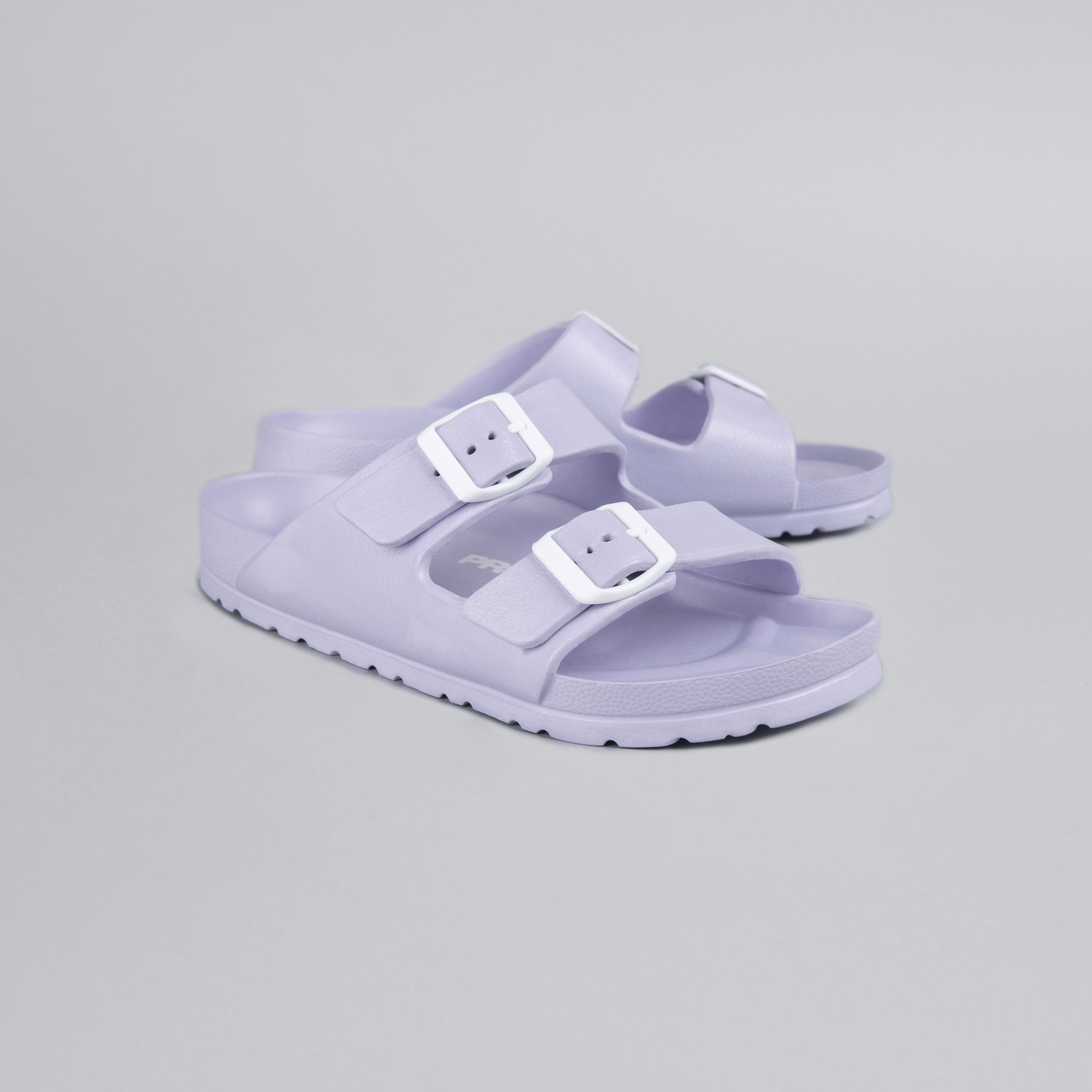 lavender sandals