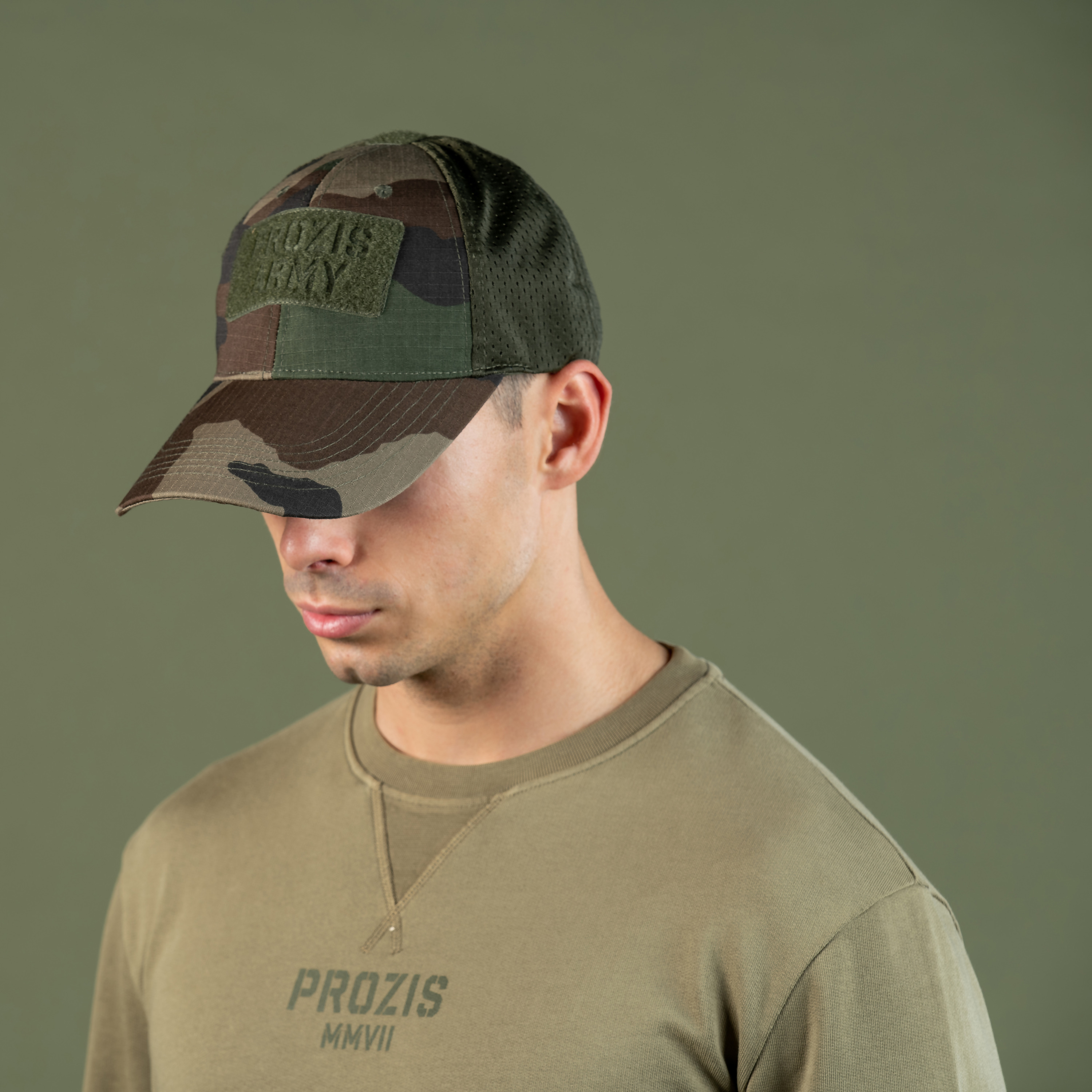 Army Cap - Flag Bearer French Camo 