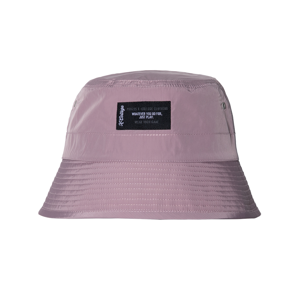 lilac bucket hat