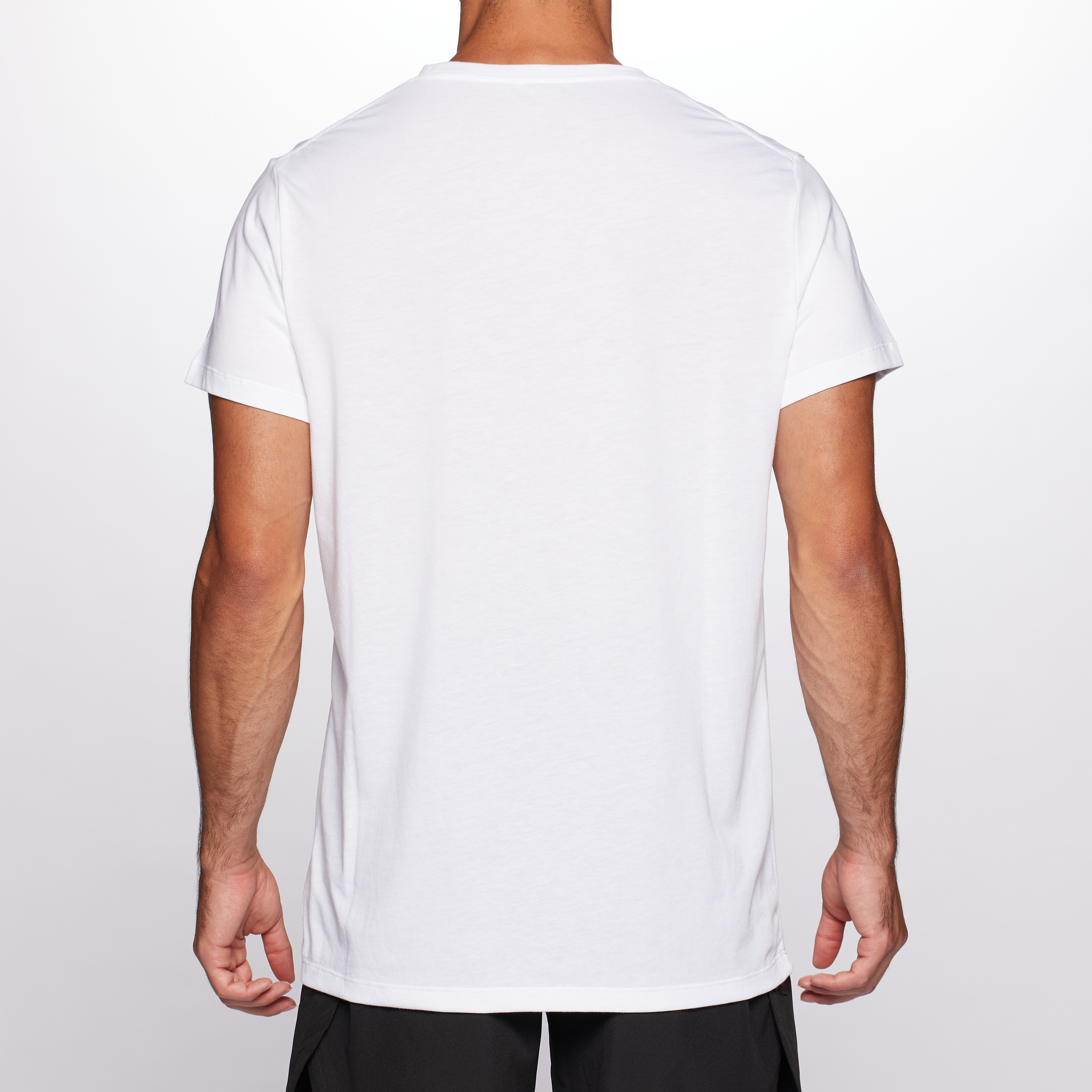 Script Men T-Shirt - White - Clothing 