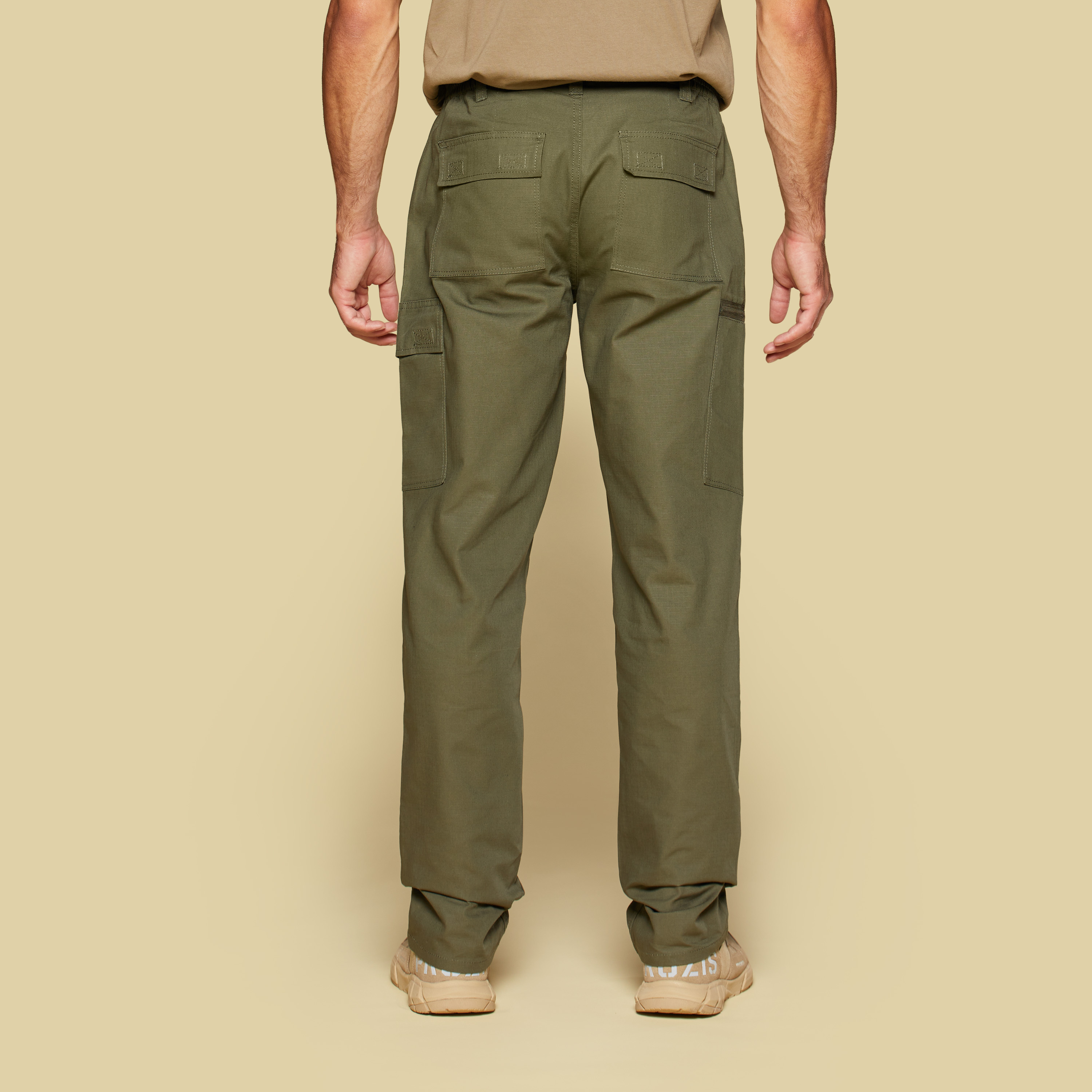 olive green army pants