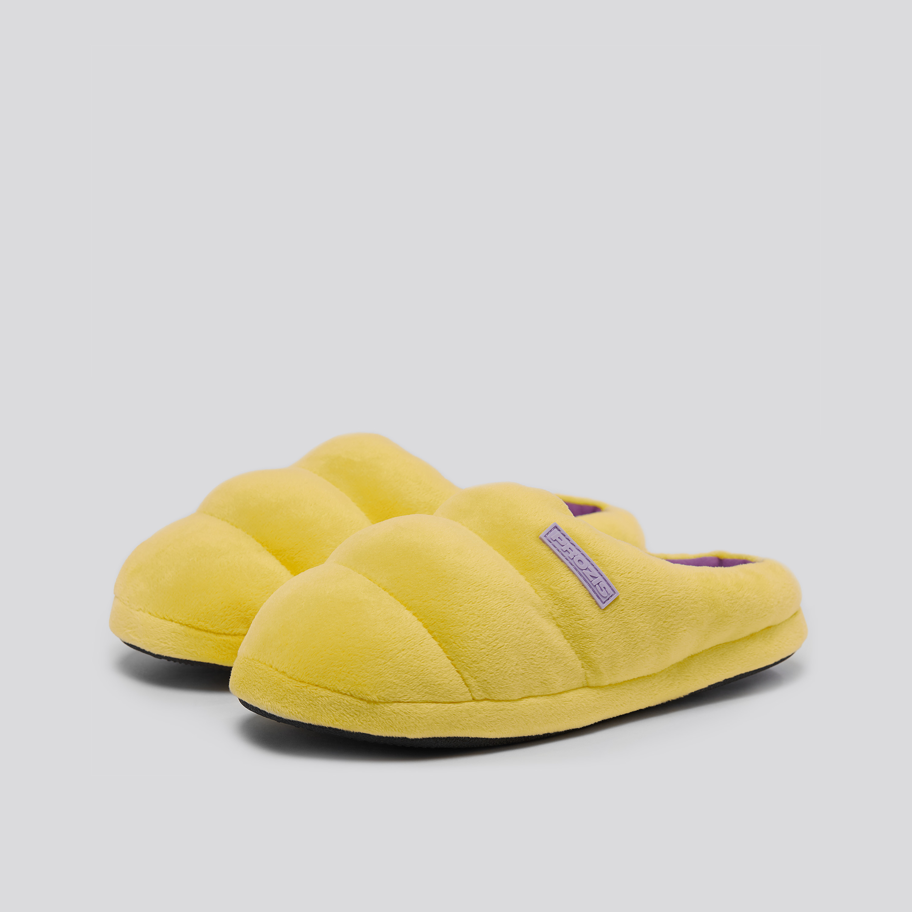 Jomo Slippers - Velvet Yellow - 鞋类 